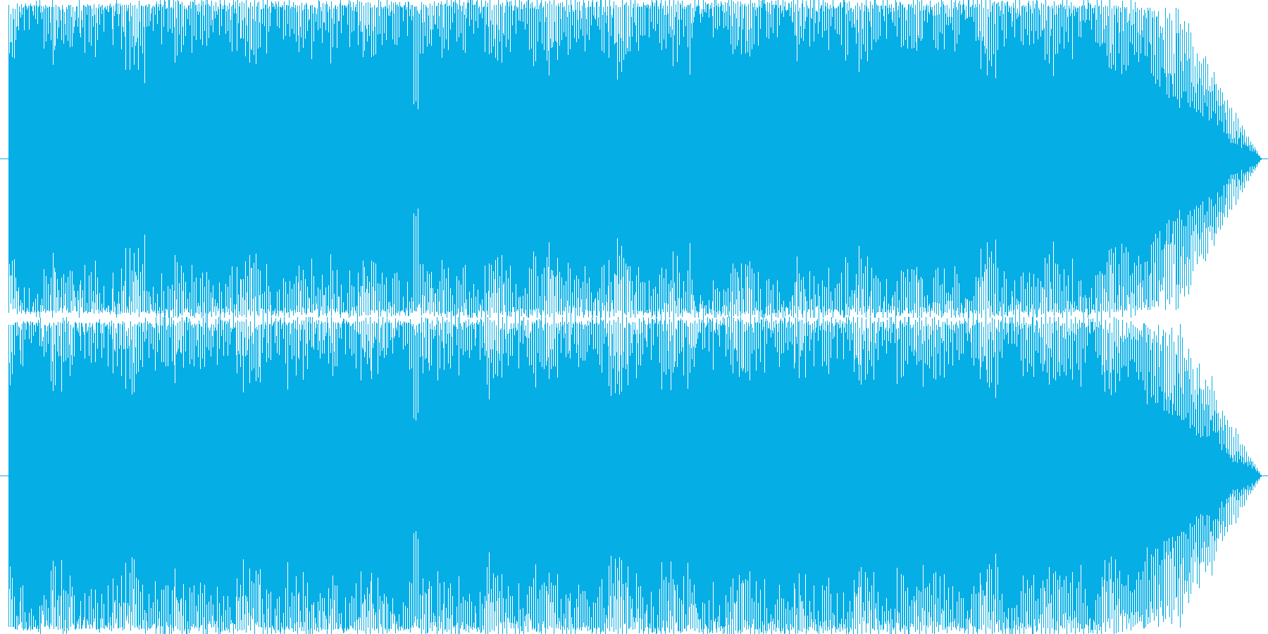 空を飛んでいるような BGMの再生済みの波形