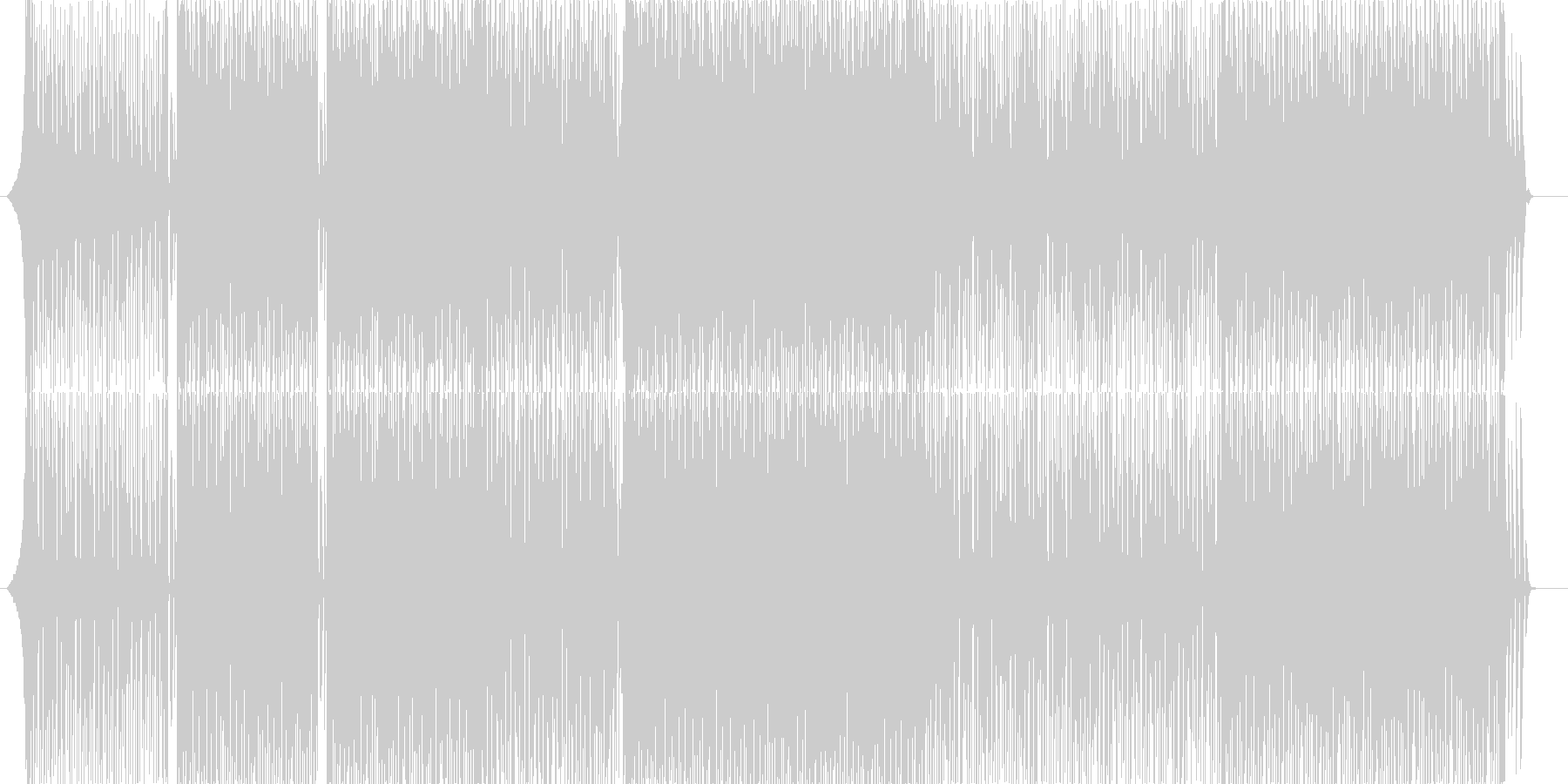 mp3 / 44.1kHz / 320…の未再生の波形