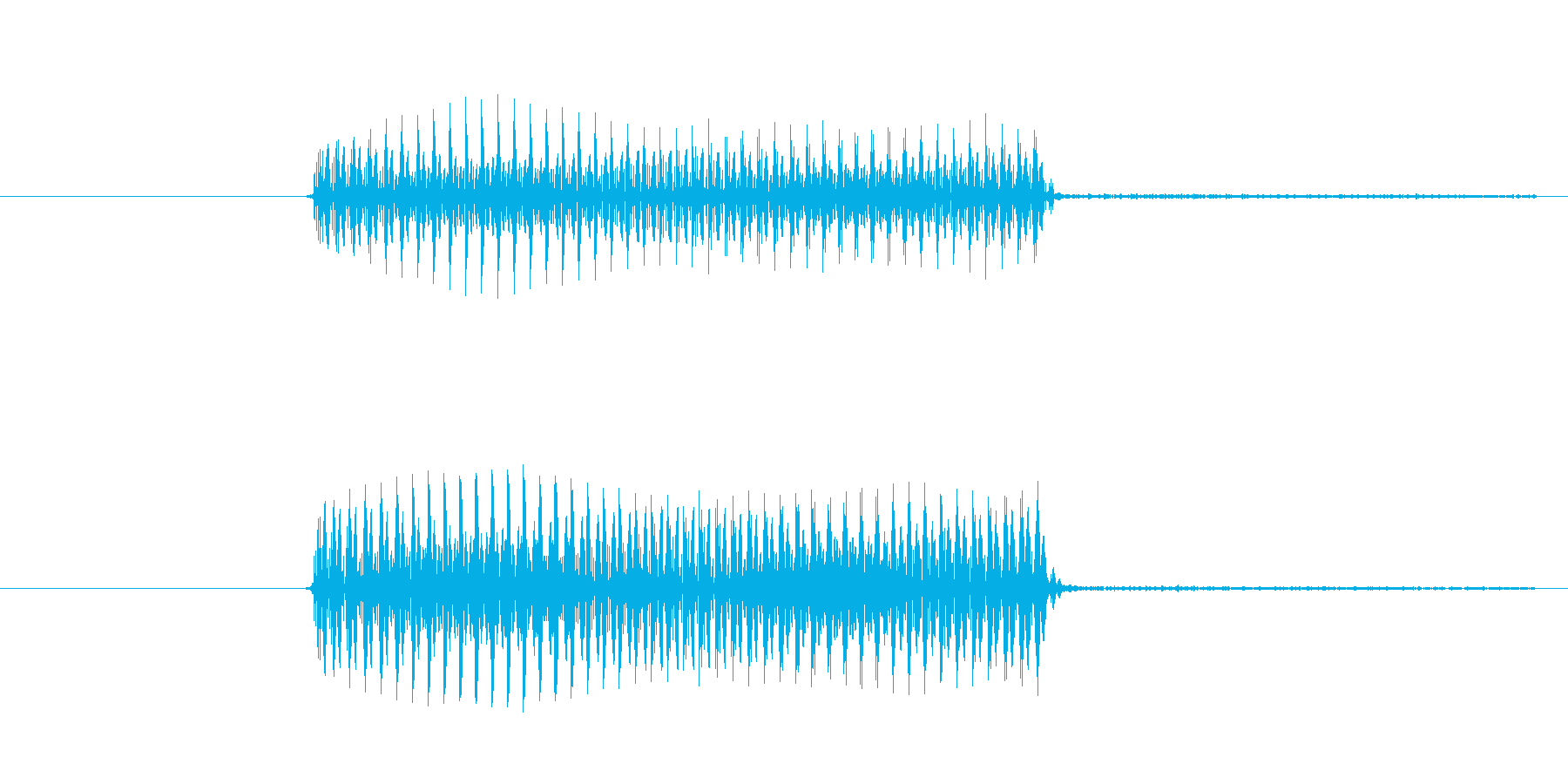ゲーム、クイズ(ブー音)_011の再生済みの波形