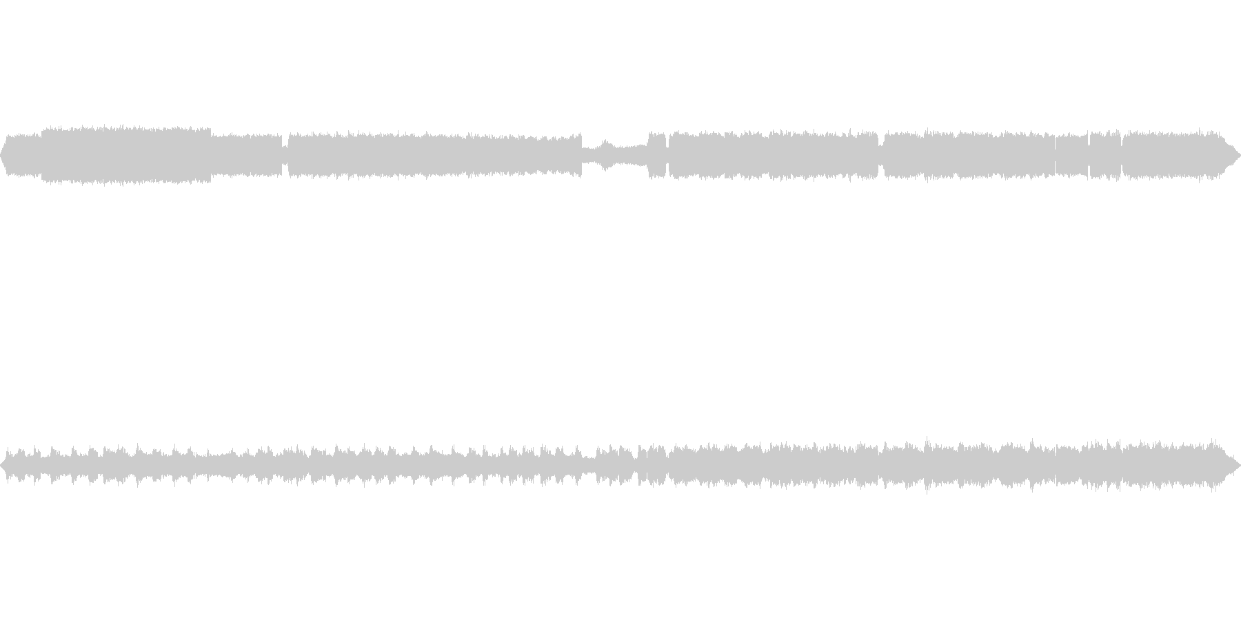 【自然音】秋の虫の鳴き声02の未再生の波形