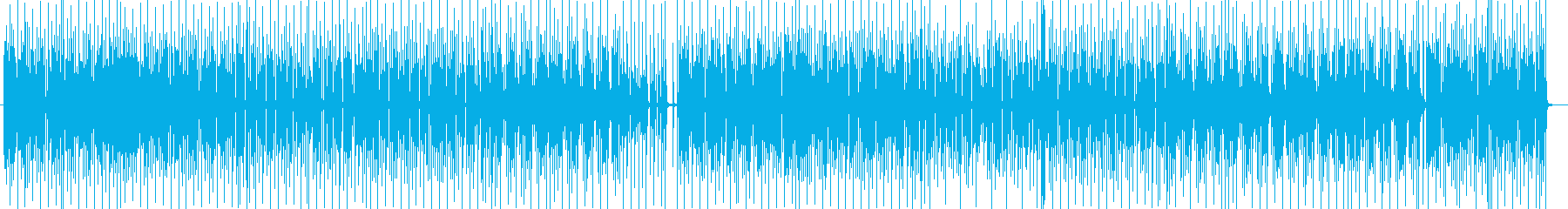お洒落ファンキーシンセサイザーポップの再生済みの波形