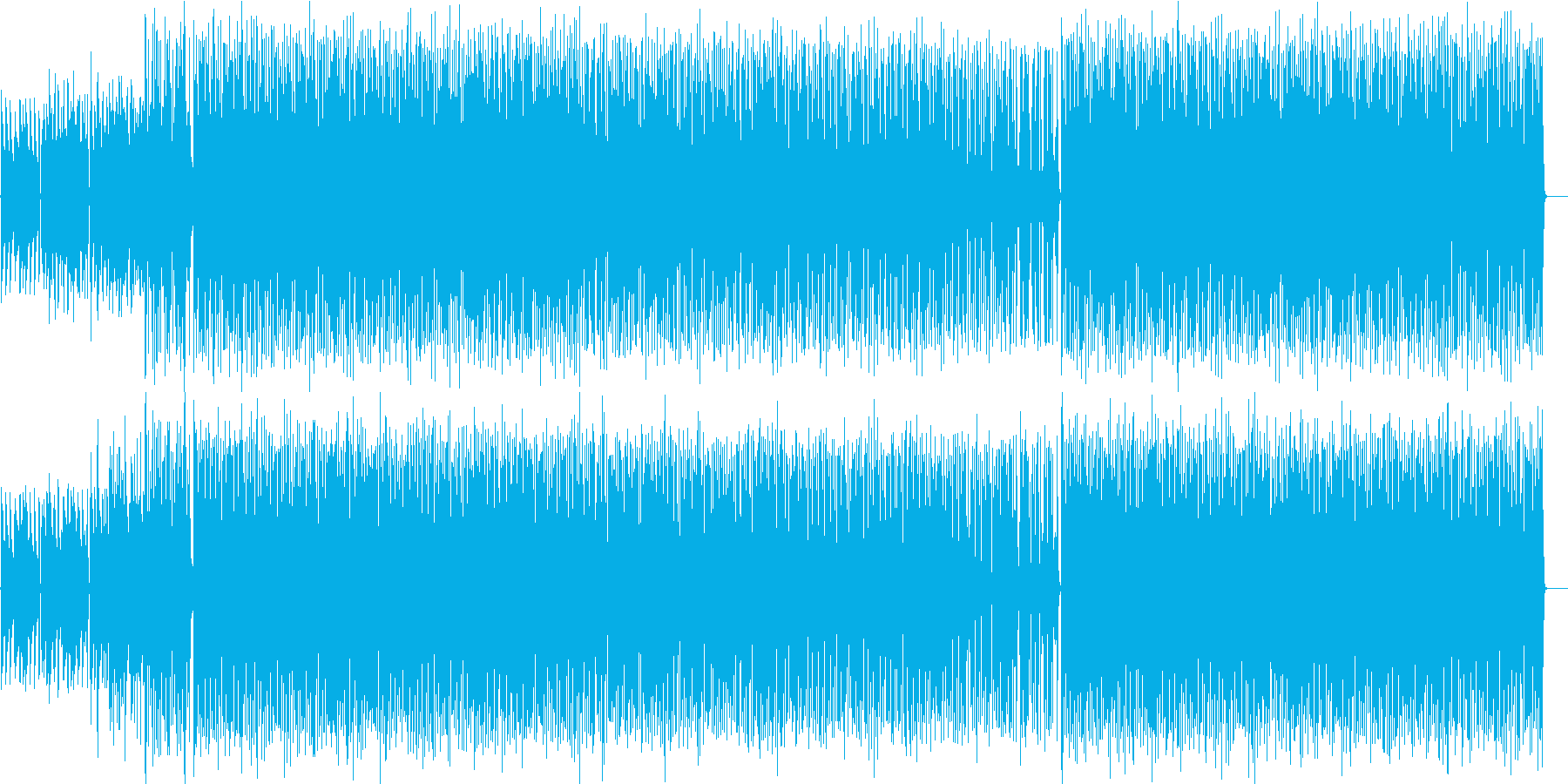 Jazzyでファンキーなインストの再生済みの波形