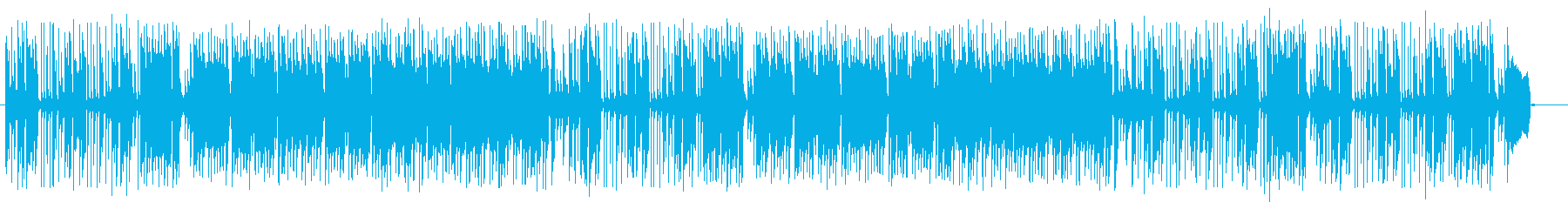 軽快でエキゾチックな音色が特徴のポップスの再生済みの波形