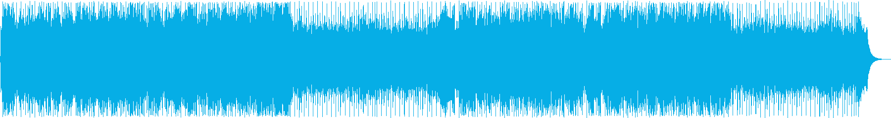 Gentle synth wind instrument pop techno's reproduced waveform