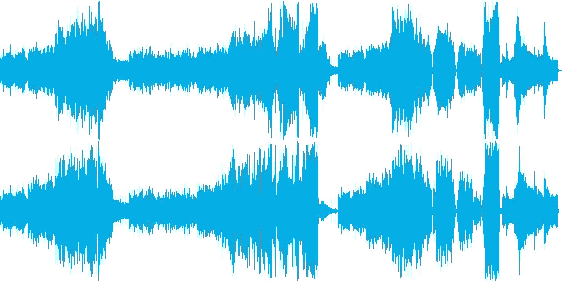オルゴールがメインのオーケストラ曲。の再生済みの波形