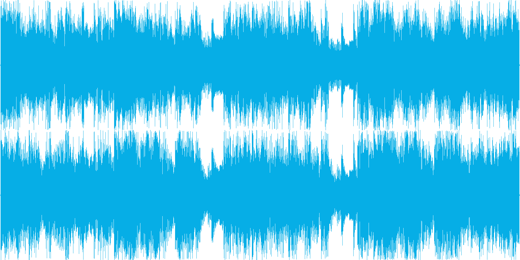 明るめで少し大人っぽい雰囲気の楽曲です。の再生済みの波形