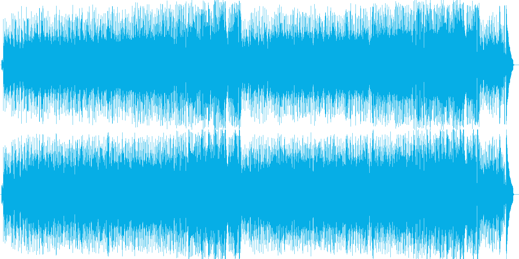 カントリーを基調にした楽曲です。ハーモ…の再生済みの波形