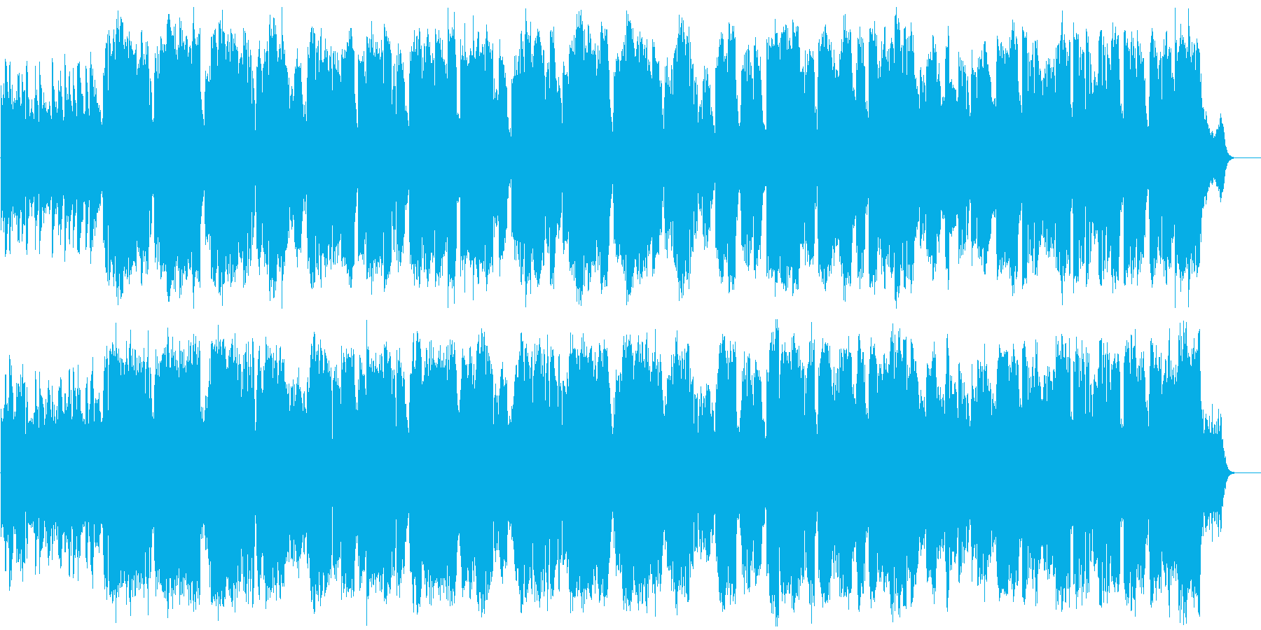 ケルティック風イメージで作った曲です。…の再生済みの波形
