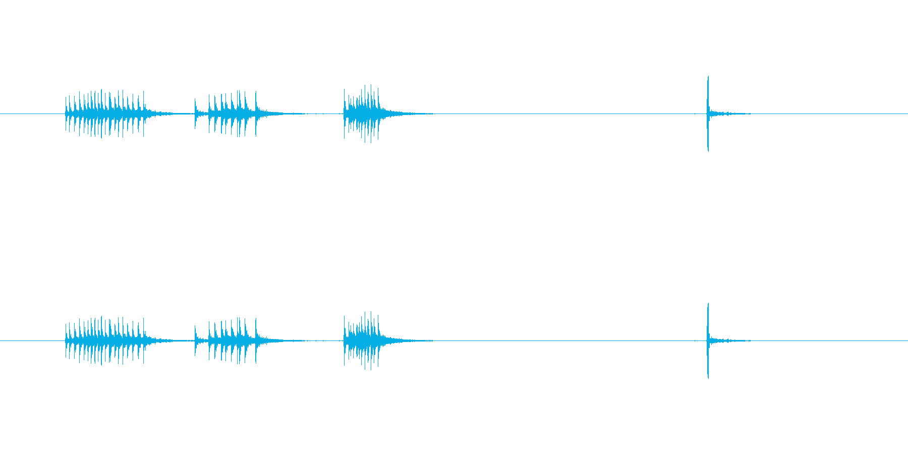 【セロテープ01-2(引く・切る)】の再生済みの波形
