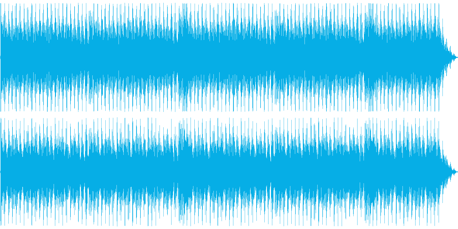 気高さと疾走感を描くクラシック曲:編集Bの再生済みの波形
