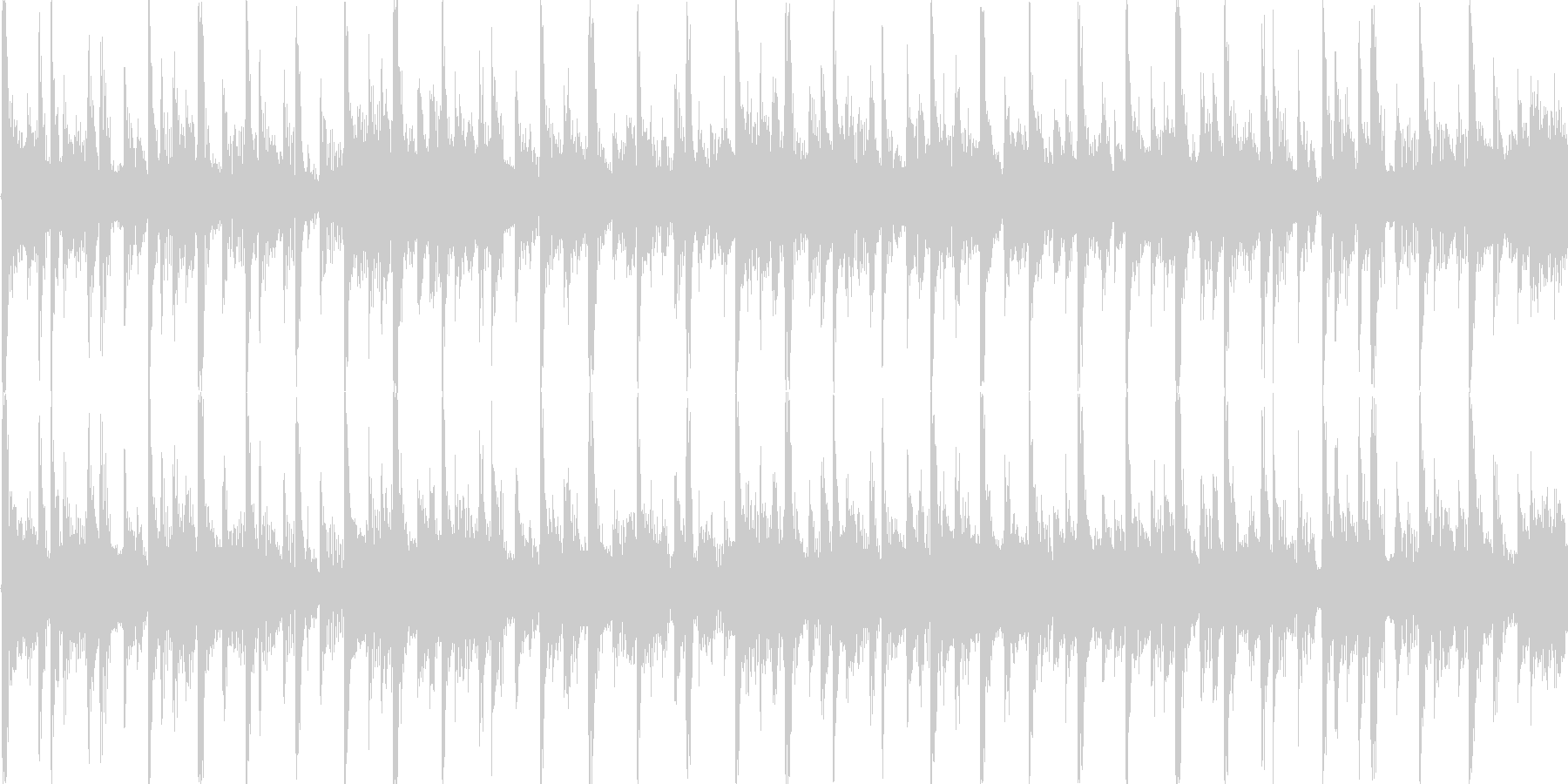 明るい雰囲気の短めのループ楽曲です。の未再生の波形