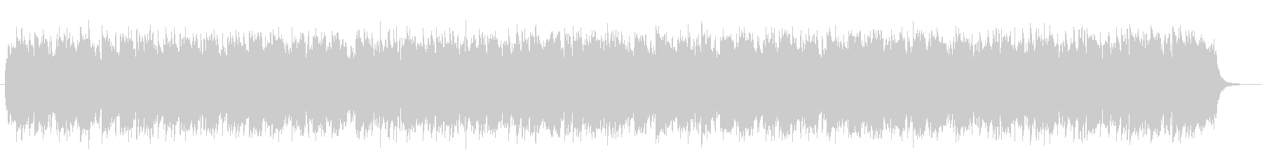 メランコリックな懐かしいゆっくりした曲の未再生の波形