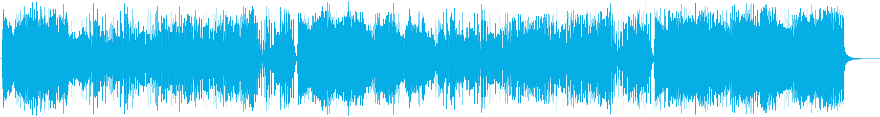 感動的で最後まで力強いオーケストラ曲の再生済みの波形