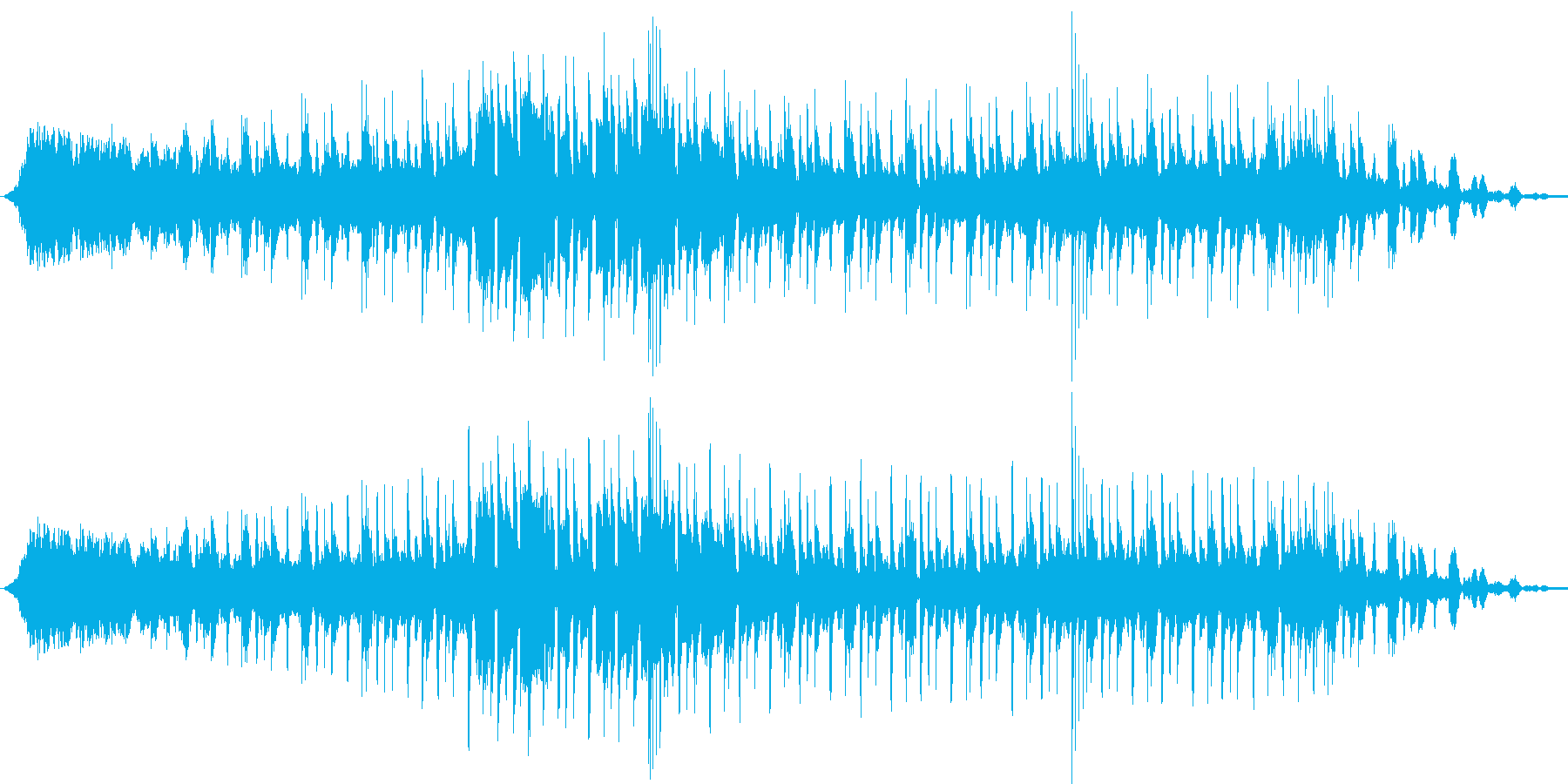 幻想的な雰囲気のインスト曲です。の再生済みの波形