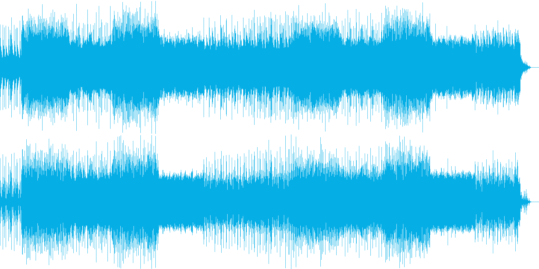 梅雨の時期をイメージしてつくった楽曲で…の再生済みの波形