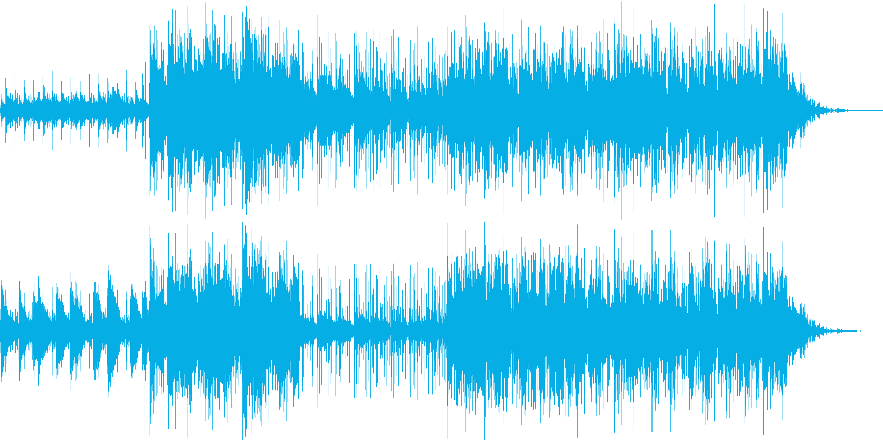 R&Bせつないラブソング・カラオケの再生済みの波形