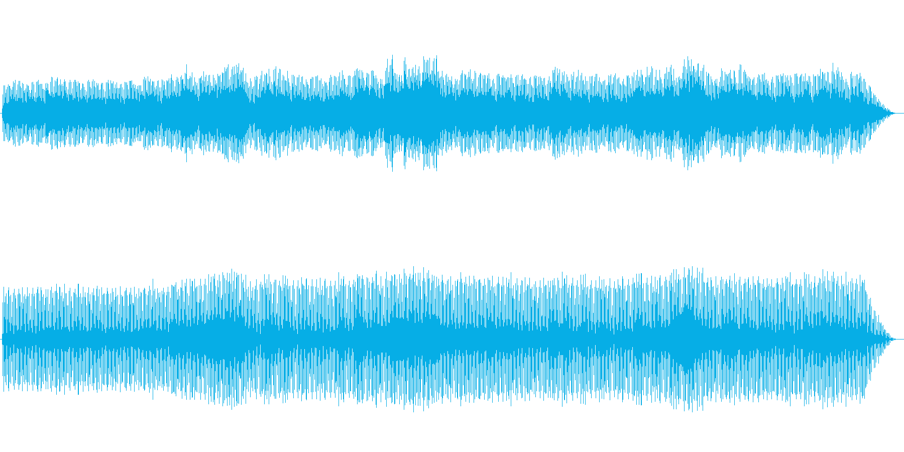 笛の音が印象的なシンセミュージックの再生済みの波形