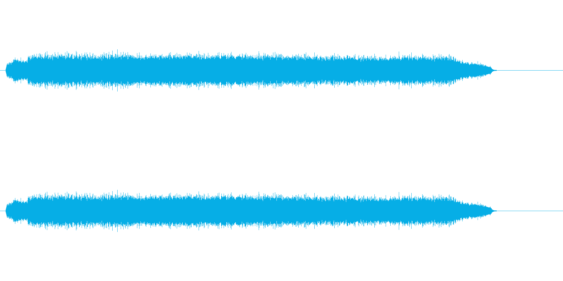 ウィーン(機械音)の再生済みの波形