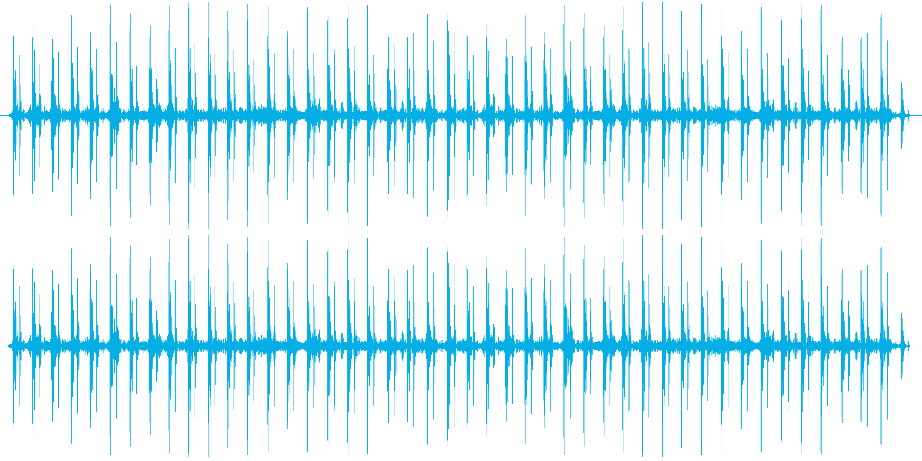 はっきりした心臓の鼓動 録音 Heartの再生済みの波形