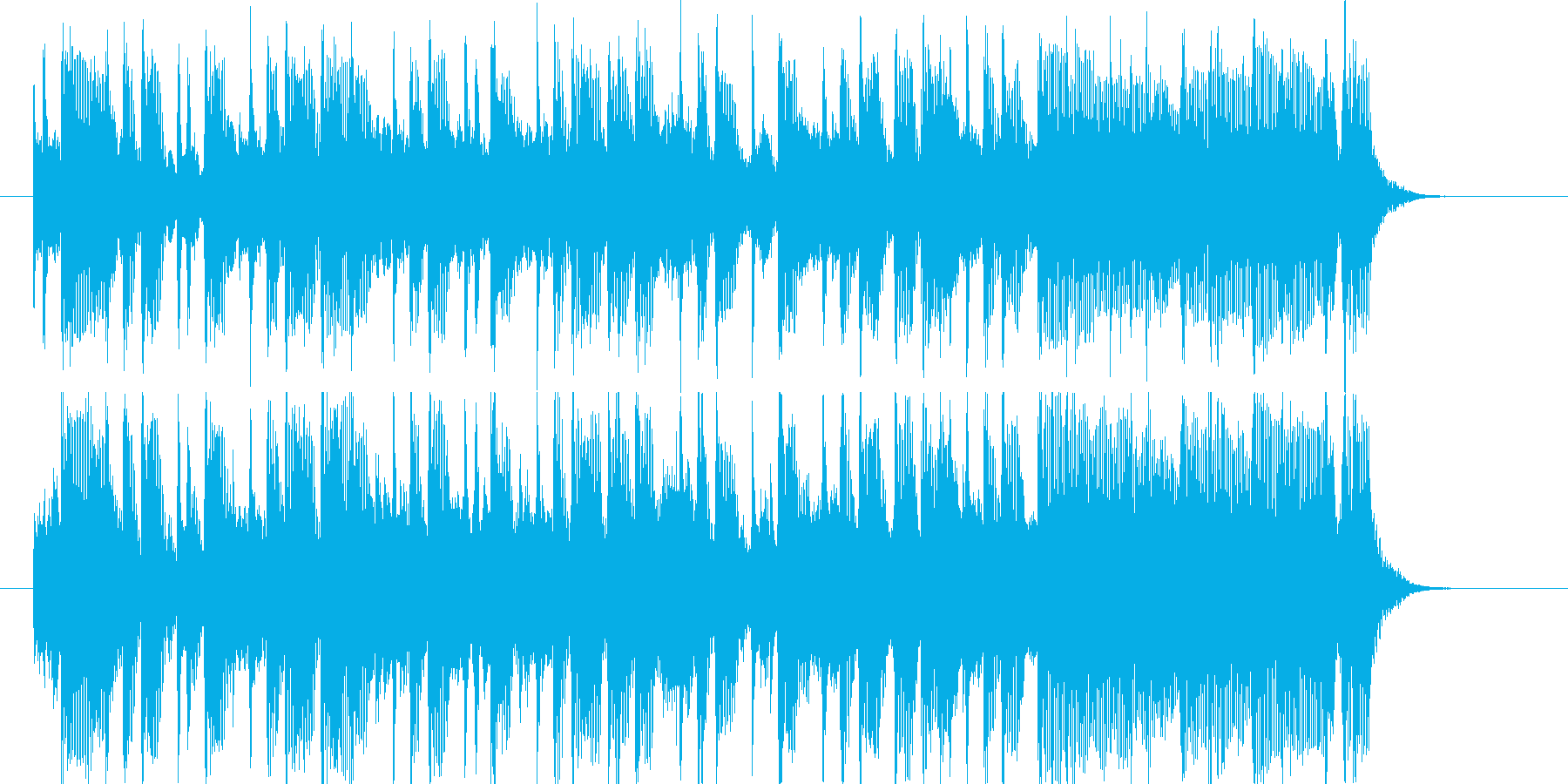クールでポップなEDMサウンドの再生済みの波形