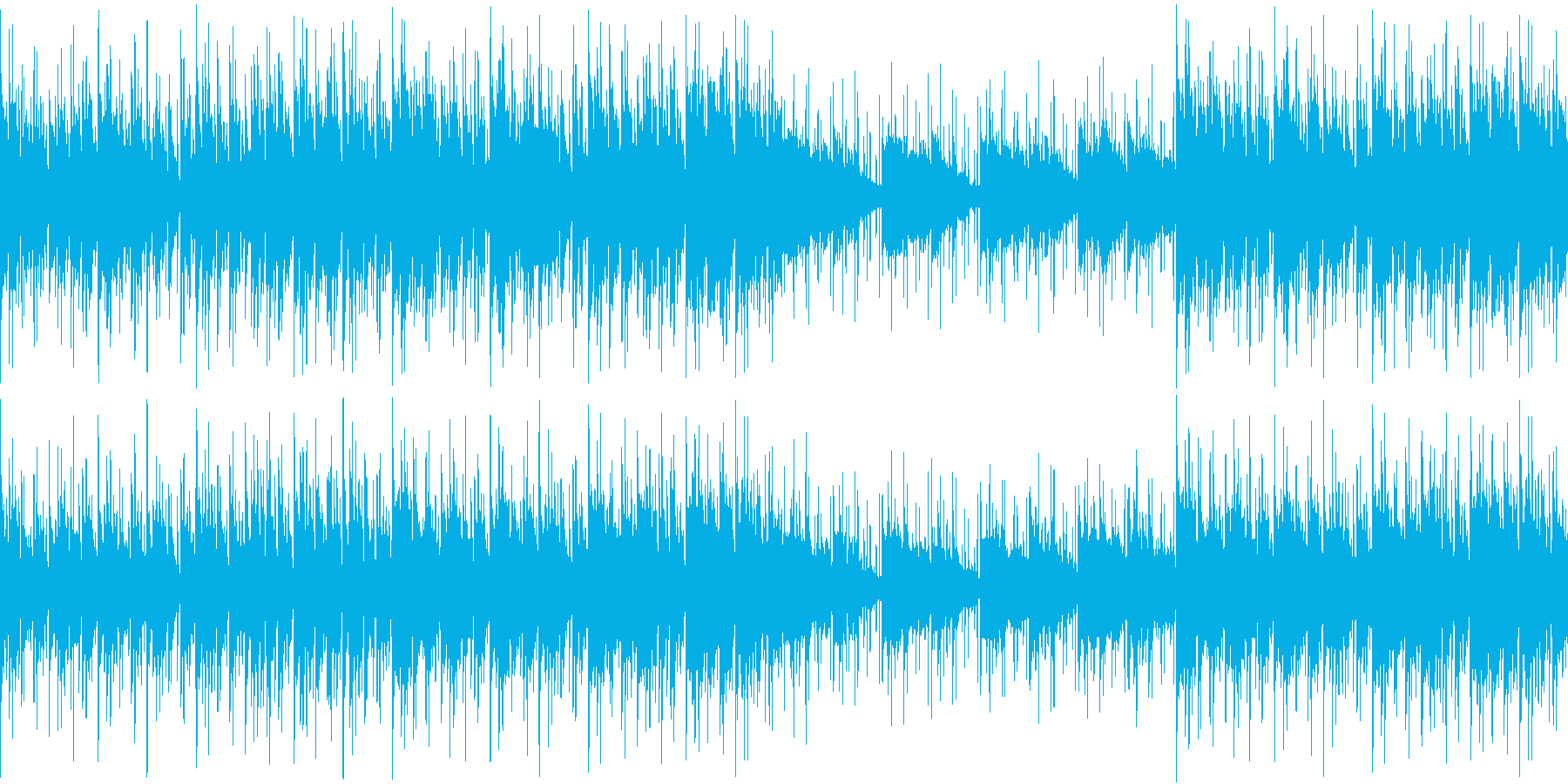 ラウンジ ボサノバ ゆっくり癒し ループの再生済みの波形