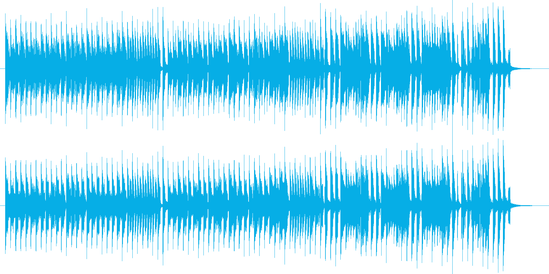 ブラームスハンガリー舞曲第5番 8bitの再生済みの波形