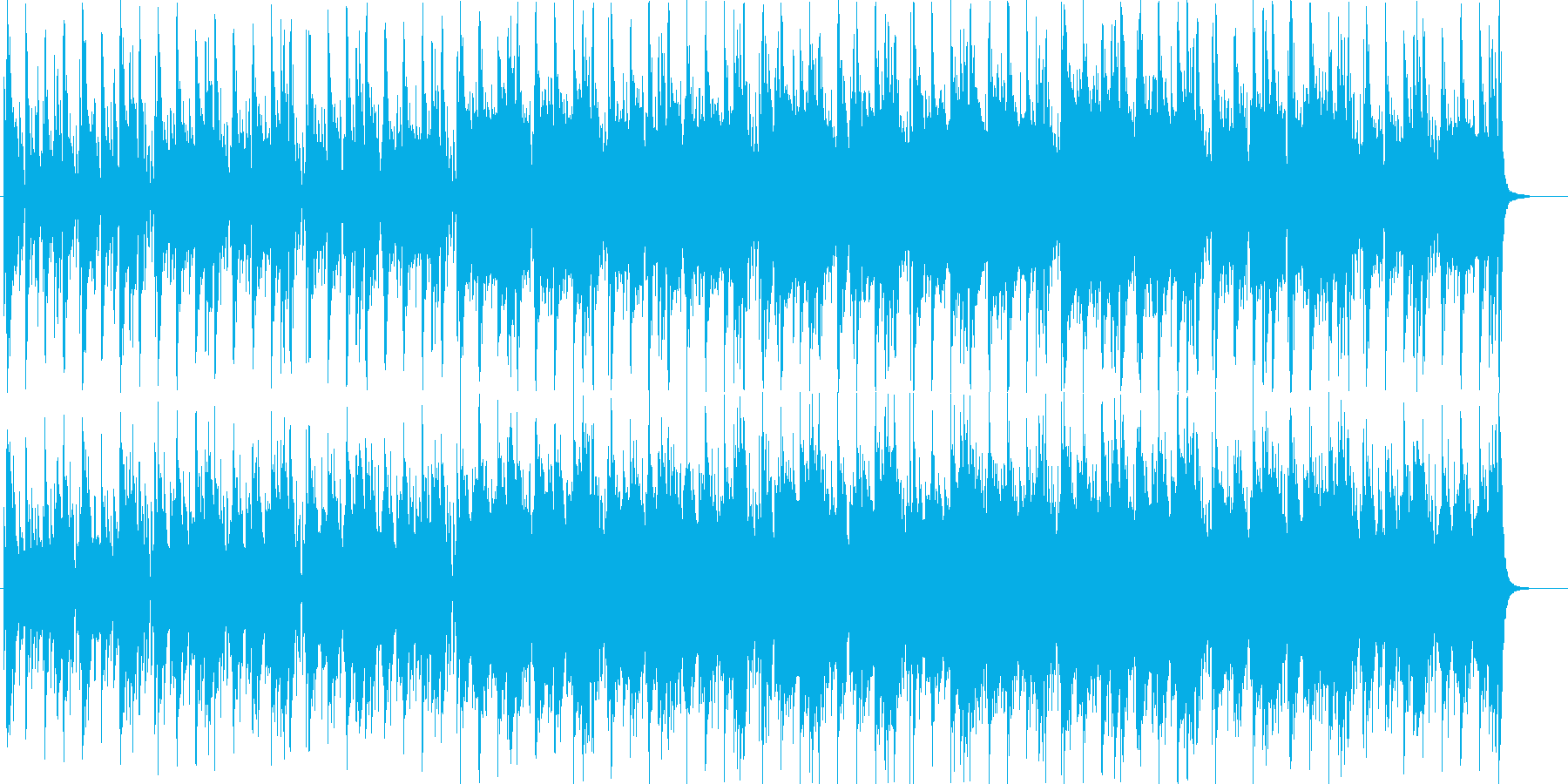 冒険・旅立ちをイメージした民族音楽の再生済みの波形