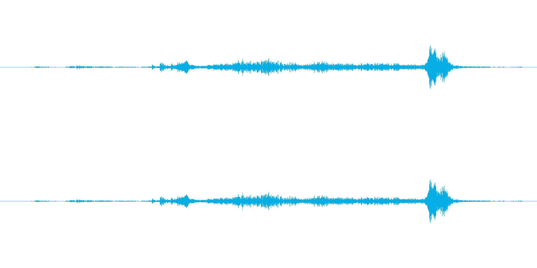 【生音】(ササーサ)というタンス開ける音の再生済みの波形