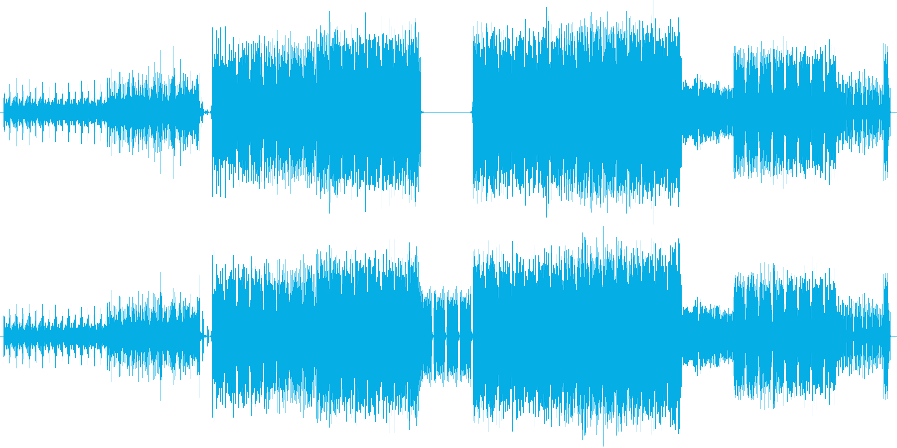戦闘系やSF系の激しい音が必要な時に適…の再生済みの波形