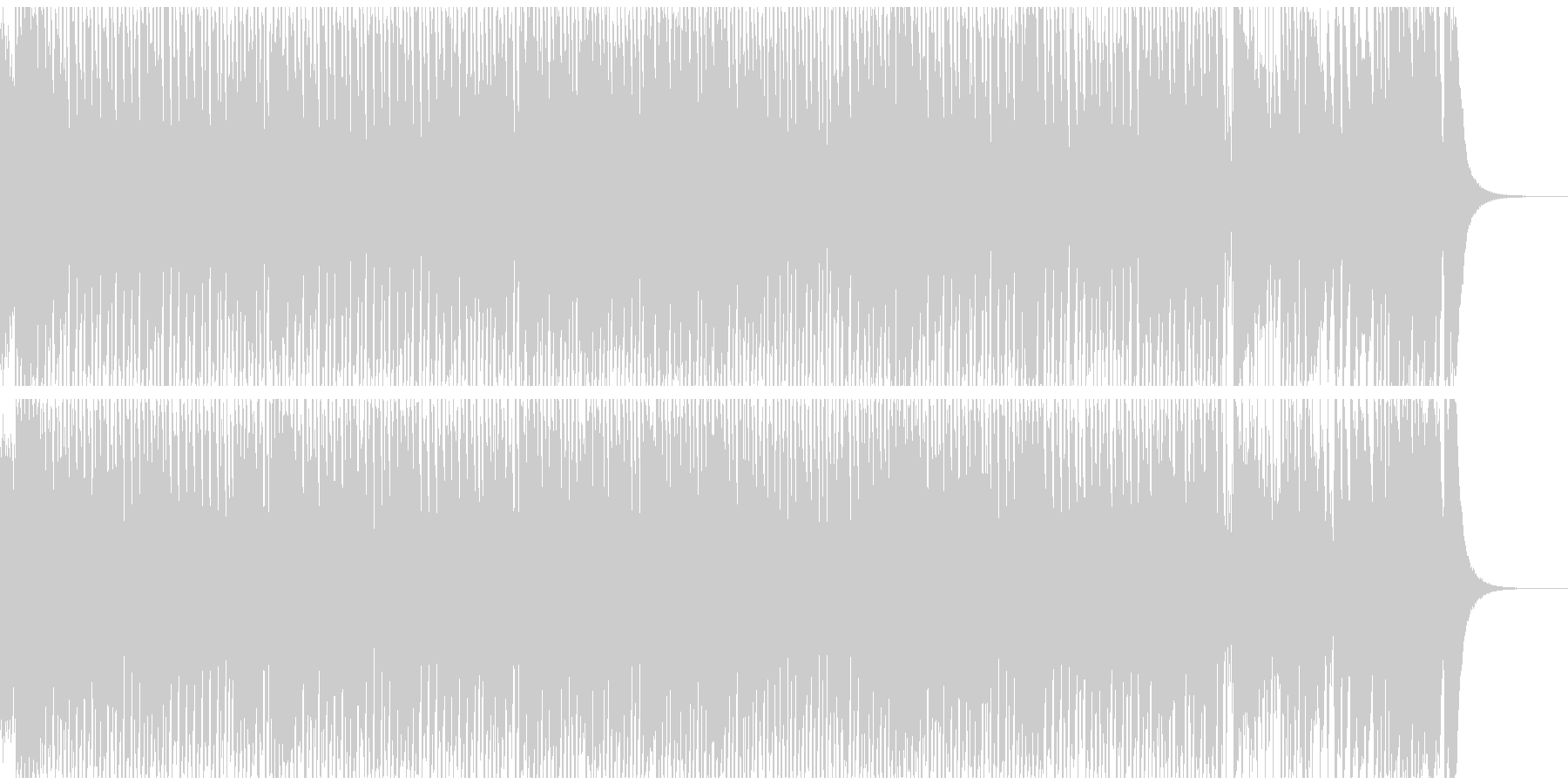 ショパン幻想即興曲ジャズアレンジ+ブラスの未再生の波形