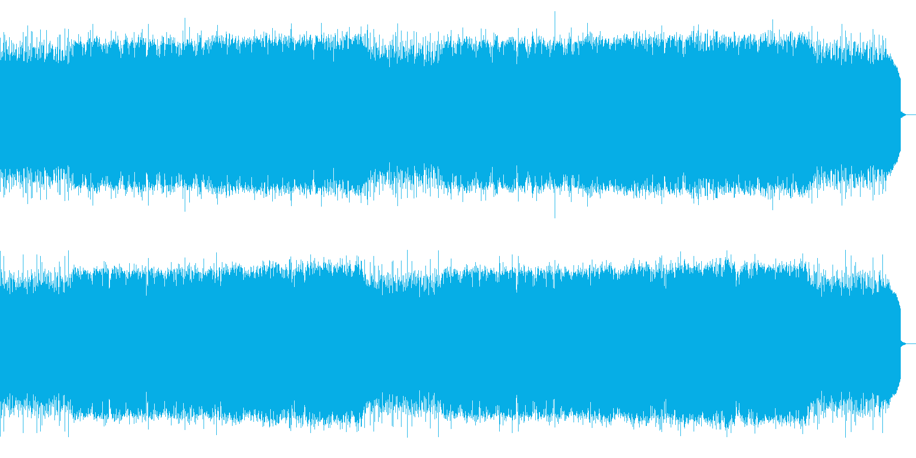穏やかな時の流れを感じるメロディアスな曲の再生済みの波形