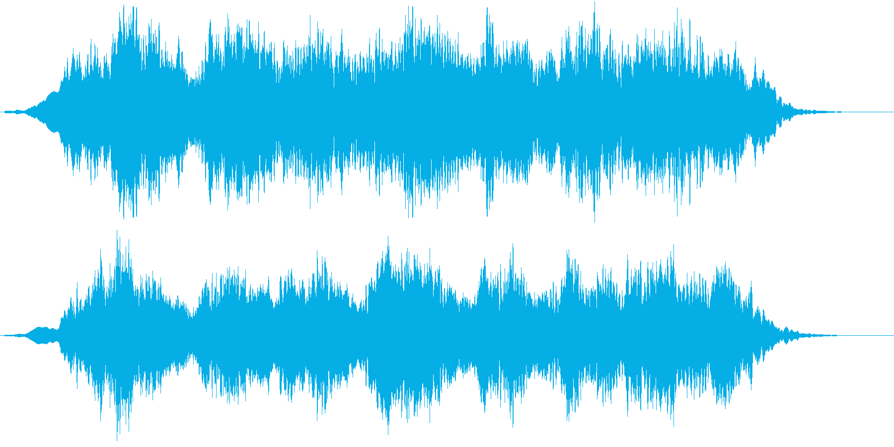 WetなGuitarのさざ波のようなA…の再生済みの波形