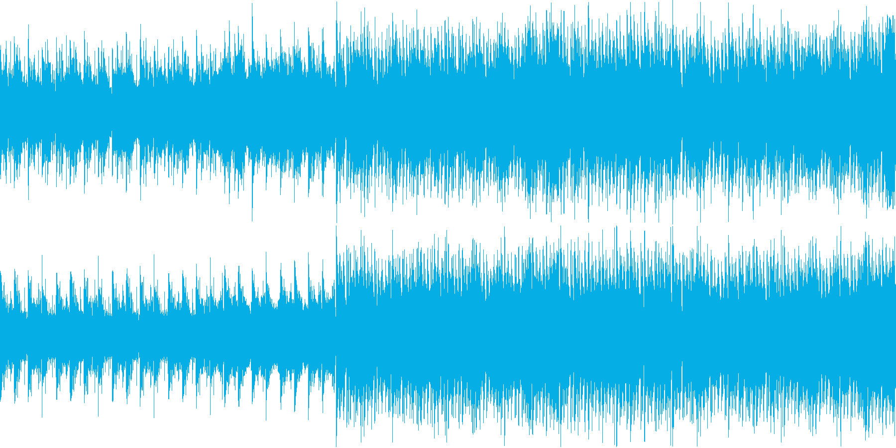 切なさと疾走感のアコギハウスループ音源の再生済みの波形
