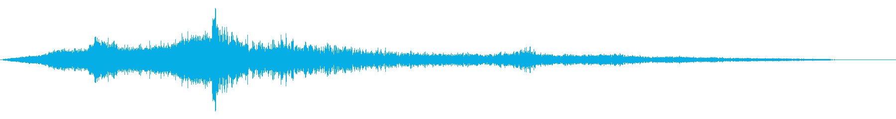 Noise sound source 19 that seems to appear in horror films's reproduced waveform