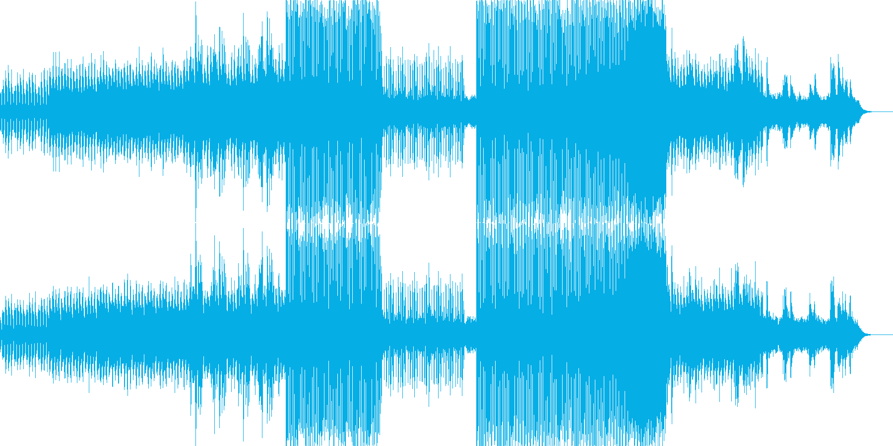 月夜をイメージしたグルーヴ感のある曲で…の再生済みの波形