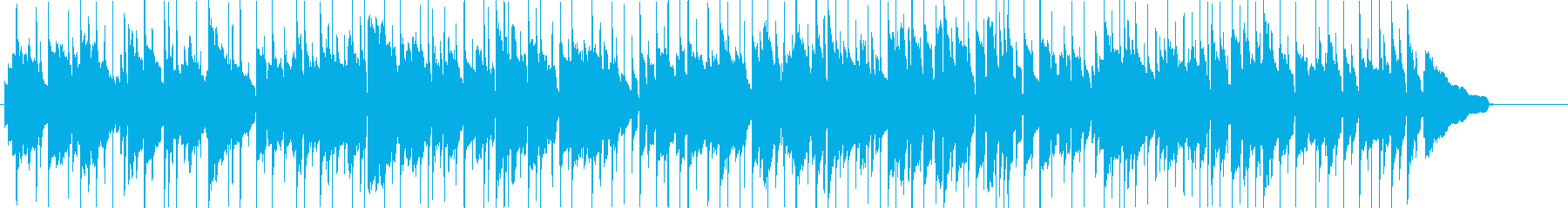 ほのぼのしたエレピの曲。雰囲気を出す用途の再生済みの波形