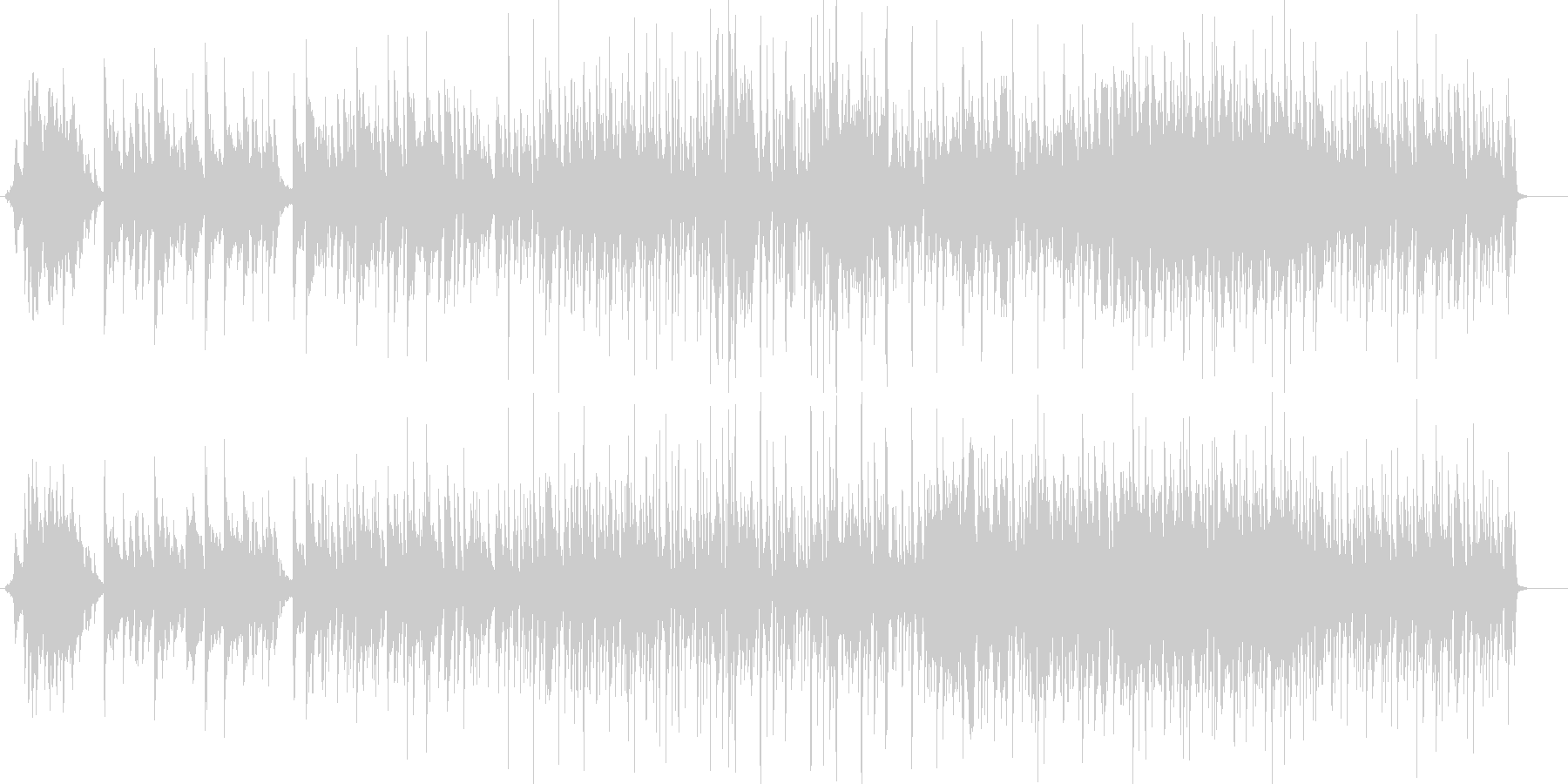 映像系やBGMに合いそうな中華音楽の未再生の波形