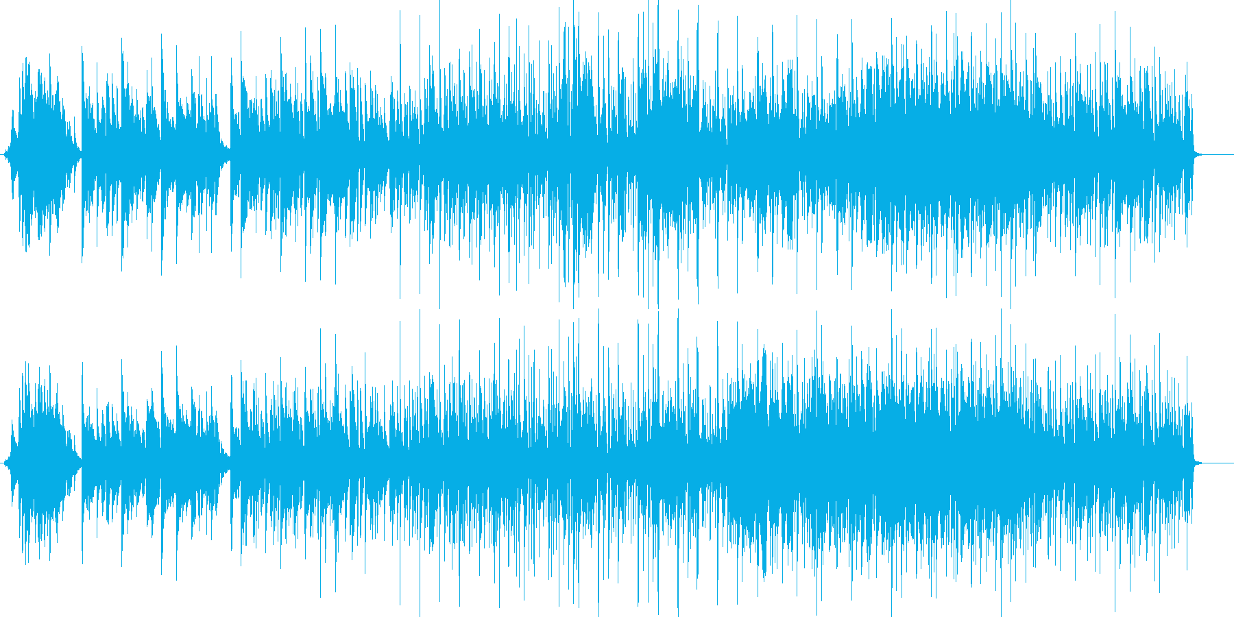 映像系やBGMに合いそうな中華音楽の再生済みの波形