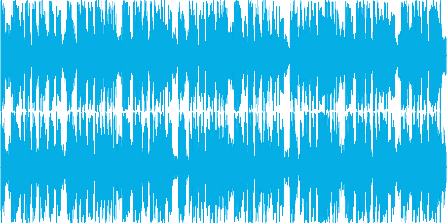 明るめで少し大人っぽい雰囲気の楽曲です。の再生済みの波形