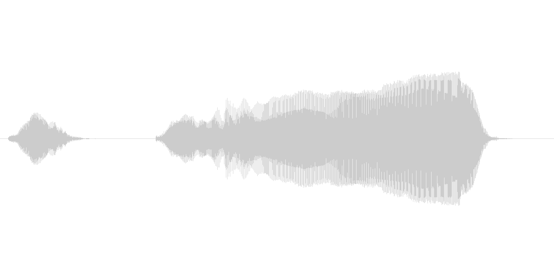 いっくよー!(Type-A)の未再生の波形
