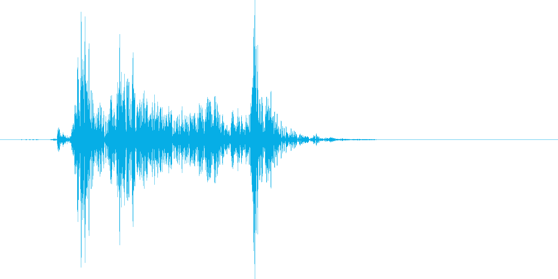 冷蔵庫を開ける時の音です。の再生済みの波形