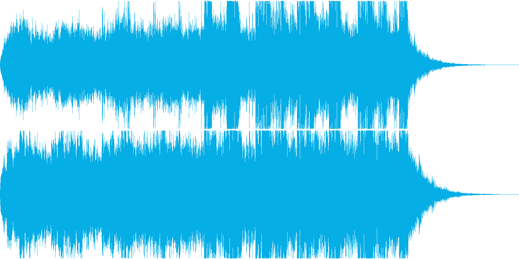 壮大な世界が広がる様子を曲にしました。の再生済みの波形