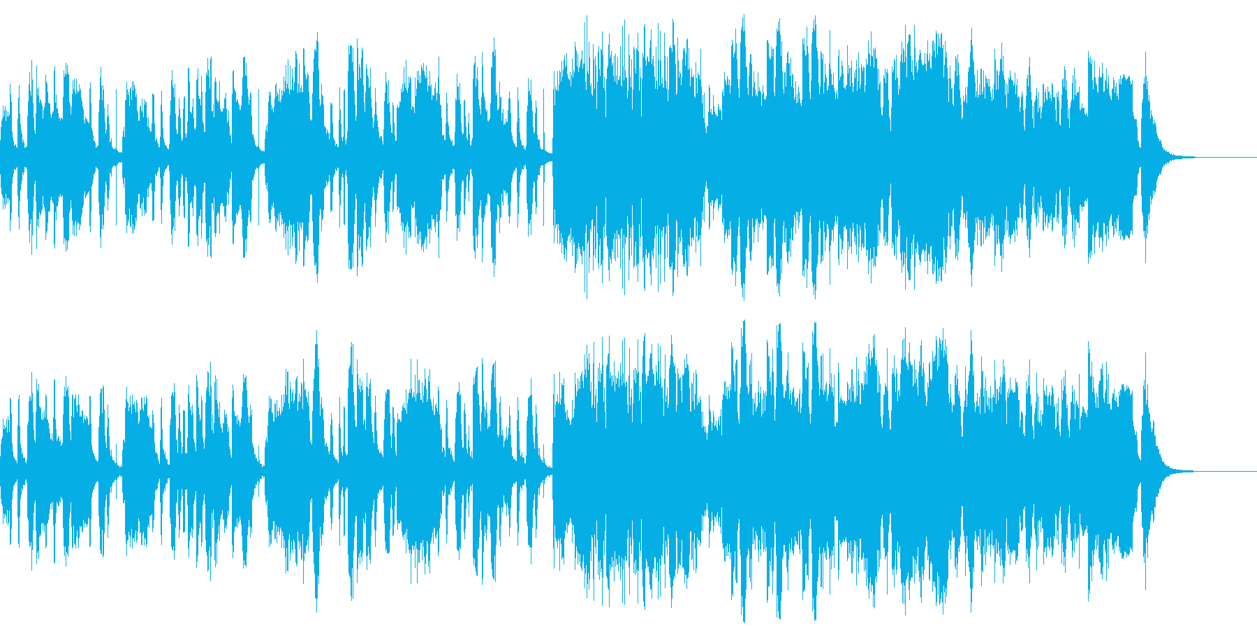 1分BGM 子どもの絵本読み聞かせ の再生済みの波形