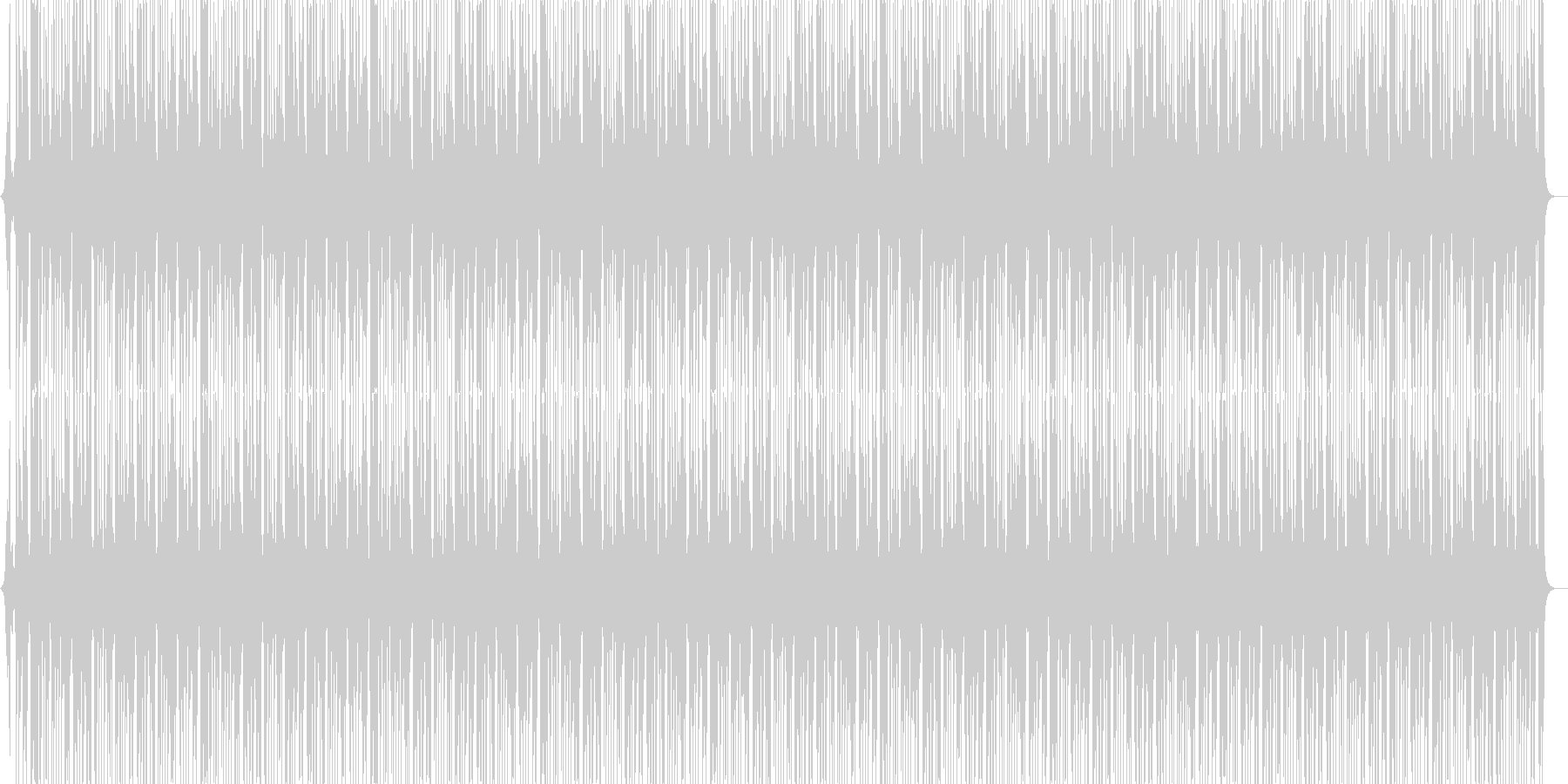ジャングルBGM(メロ無し)の未再生の波形