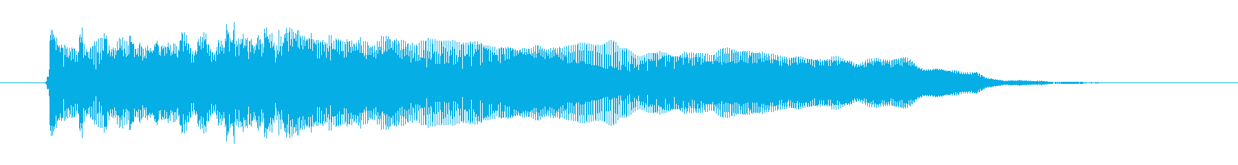 重低音ギターロックサウンド(ジングル)の再生済みの波形