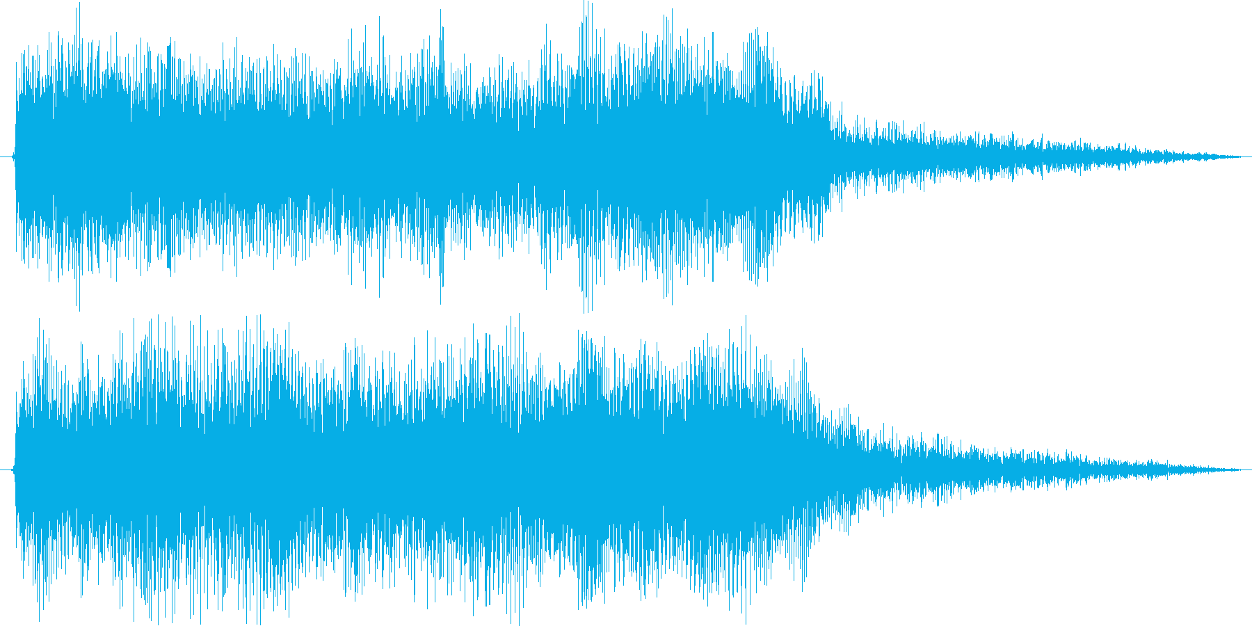 クラシックなイベントロスト曲2の再生済みの波形