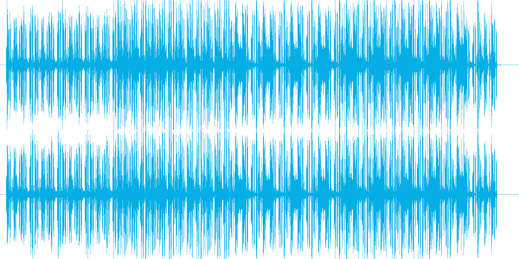 様々な用途に使えるBGM。ノリの良いグ…の再生済みの波形