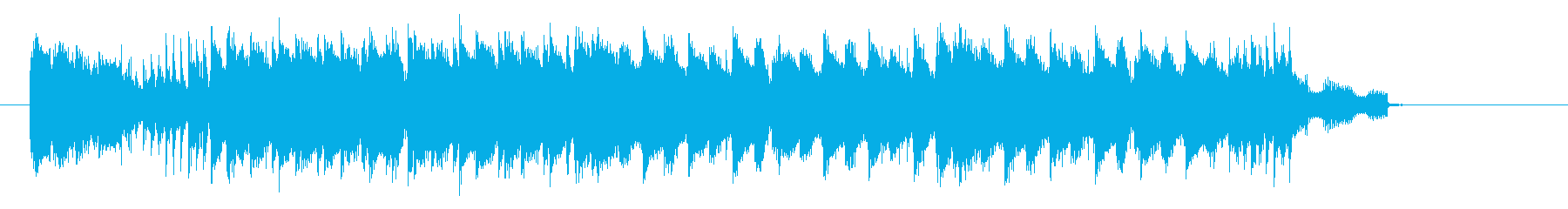 Judgmentary BGM with an adult atmosphere's reproduced waveform