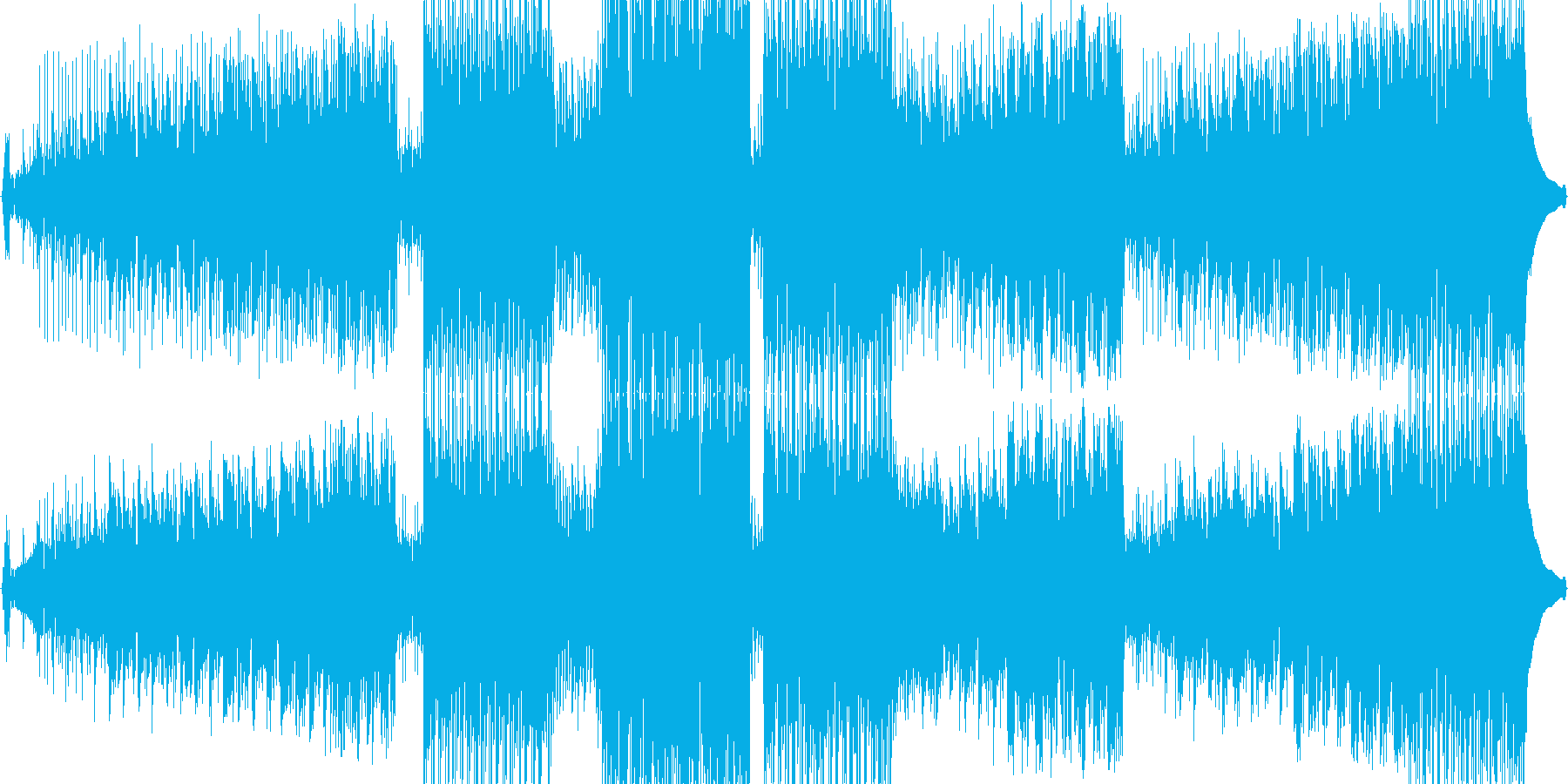 ドラマチックな壮大な一曲。映画などに最適の再生済みの波形
