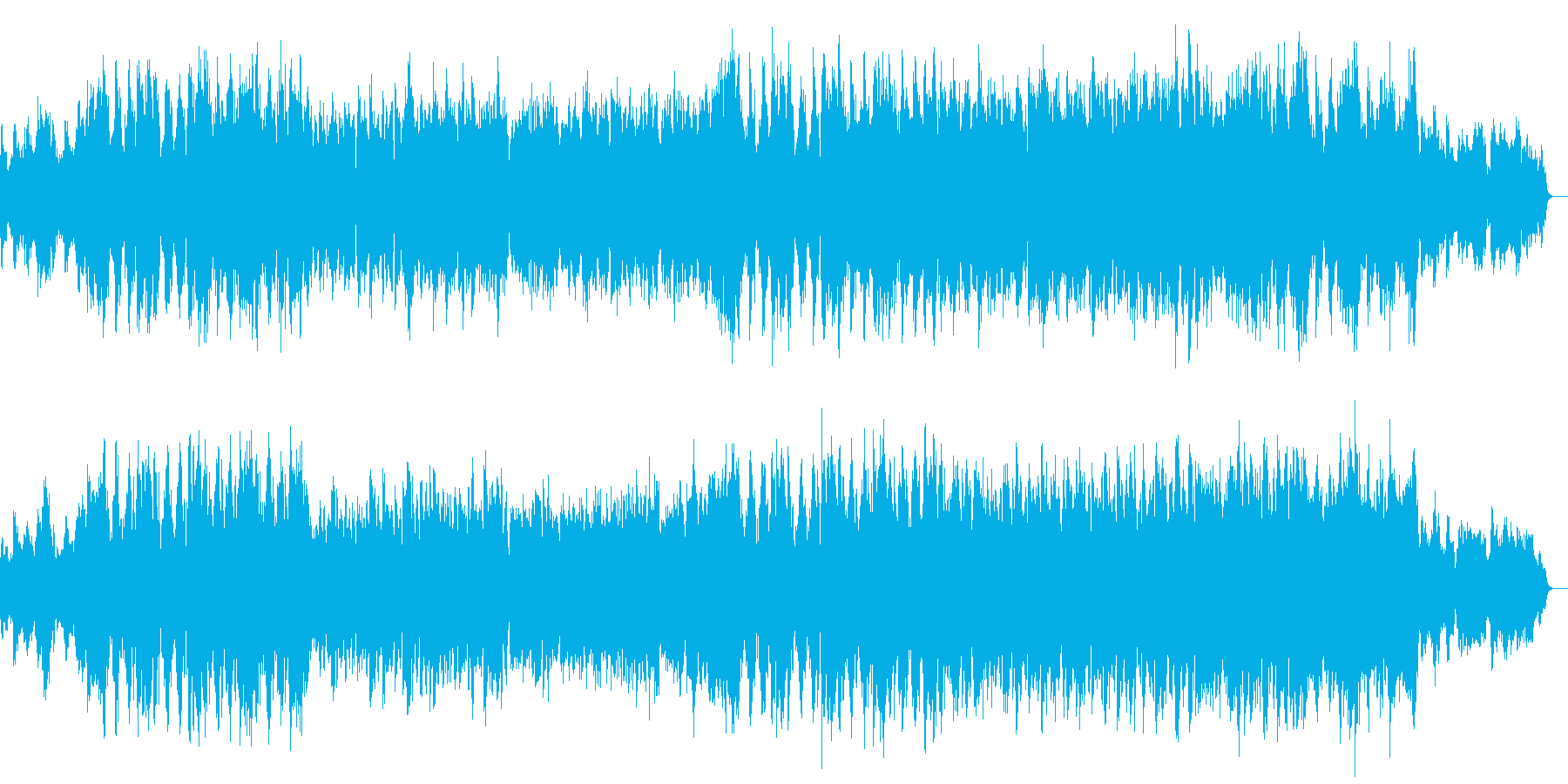 前向きで勇敢なハリウッド風管弦楽曲の再生済みの波形